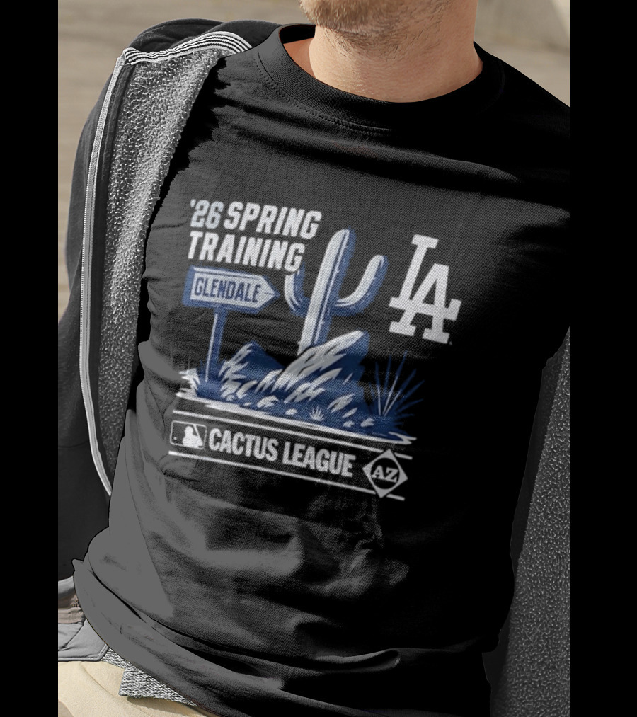 Los Angeles Dodgers 2026 Spring Training Glendale Cactus League MLB T-Shirt