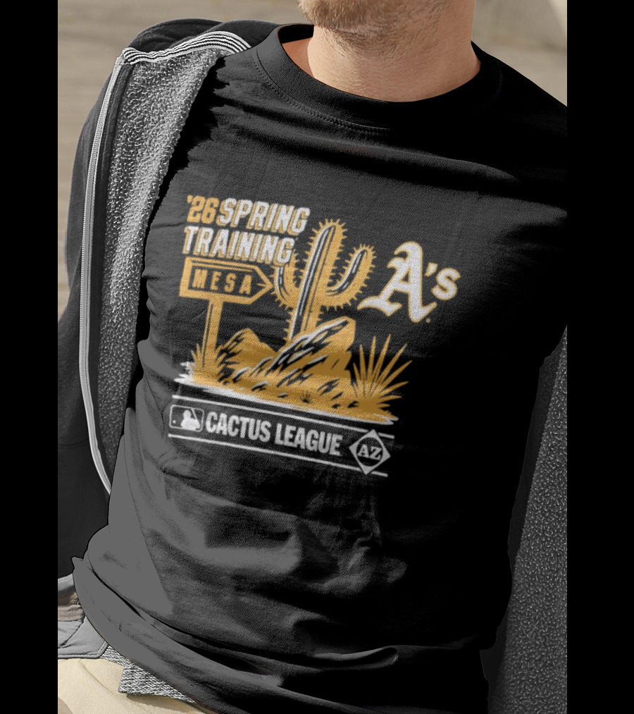 Oakland Athletics 2026 Spring Training Arizona Cactus League A's Baseball T-Shirt