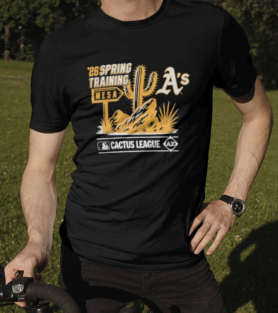 Oakland Athletics 2026 Spring Training Arizona Cactus League A's Baseball T-Shirt