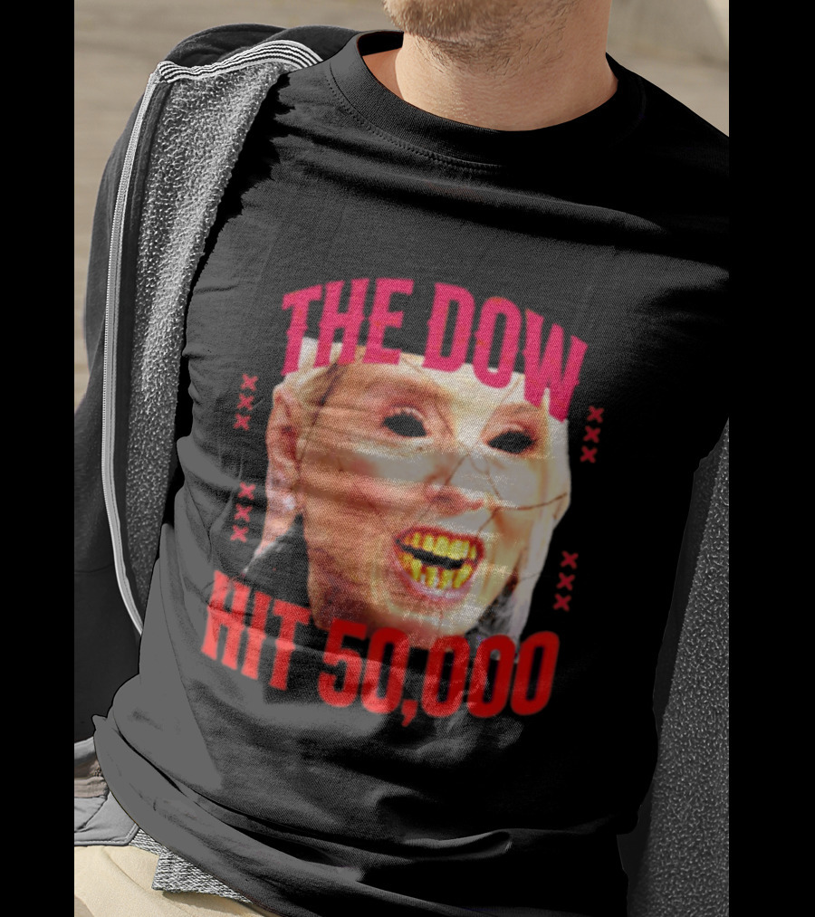 Pam Bondi The Dow Hit 50 000 Protest Epstein Files T-Shirt