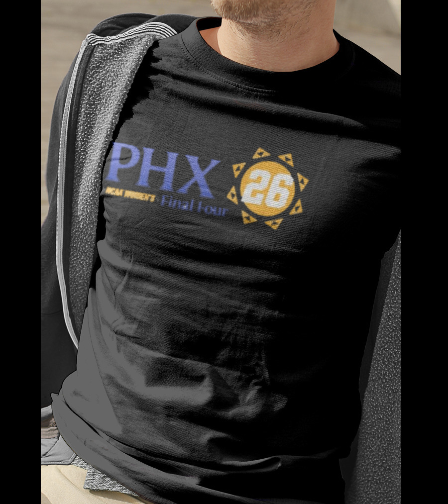 PHX 2026 NCAA Women's Final Four March Madness Basketball Event T-Shirt