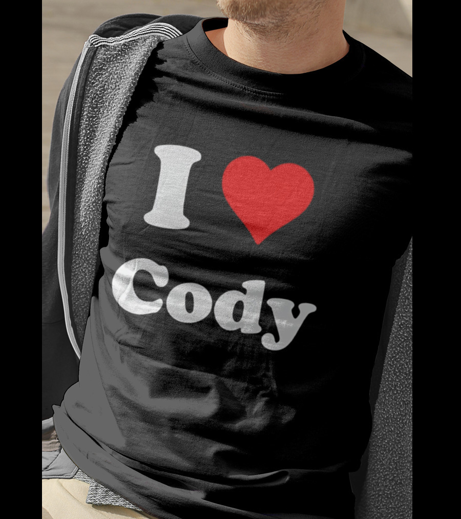 I Love Cody Heart T-Shirt
