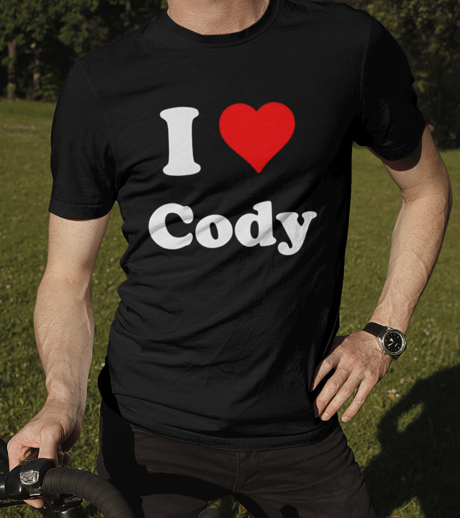 I Love Cody Heart T-Shirt