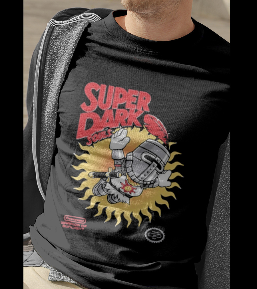 Super Dark Souls Praise The Sun Solaire T-Shirt