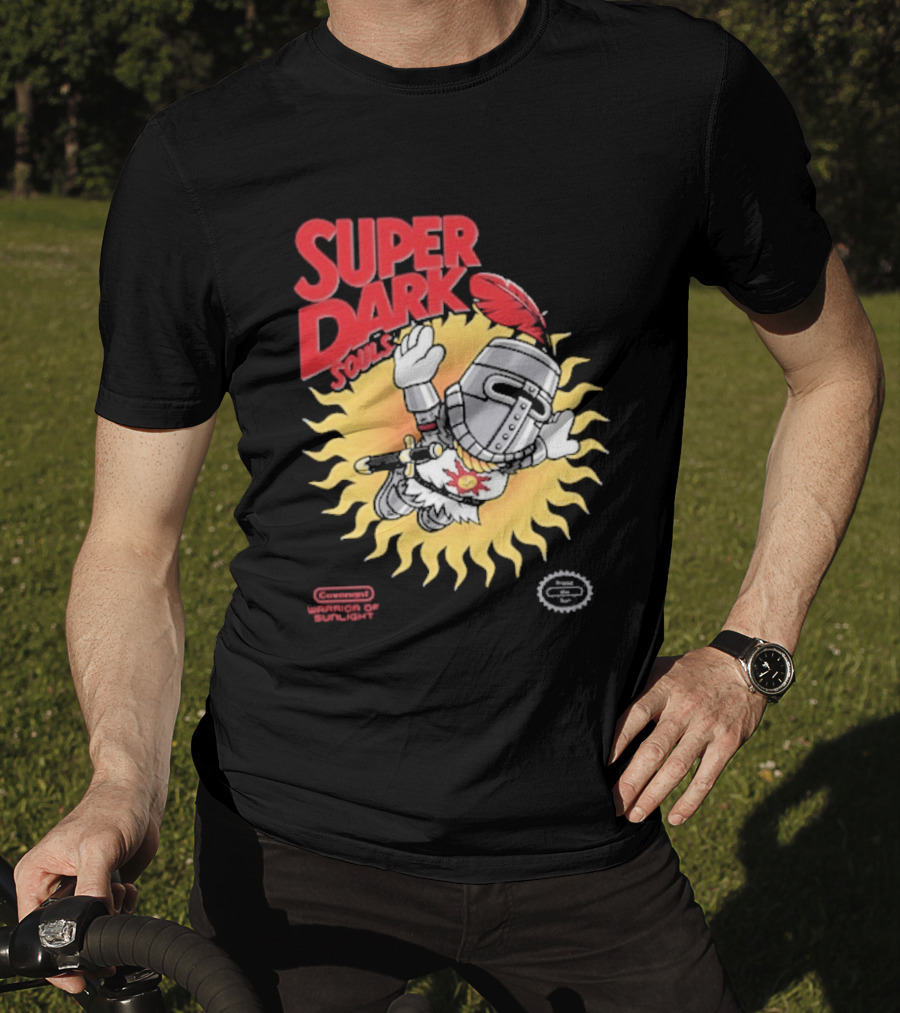 Super Dark Souls Praise The Sun Solaire T-Shirt