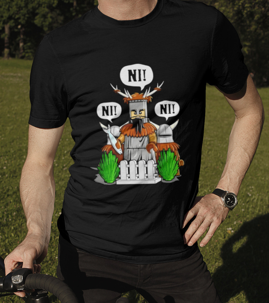 Knights Of Ni Monty Python Nature Comedy Scene T-Shirt