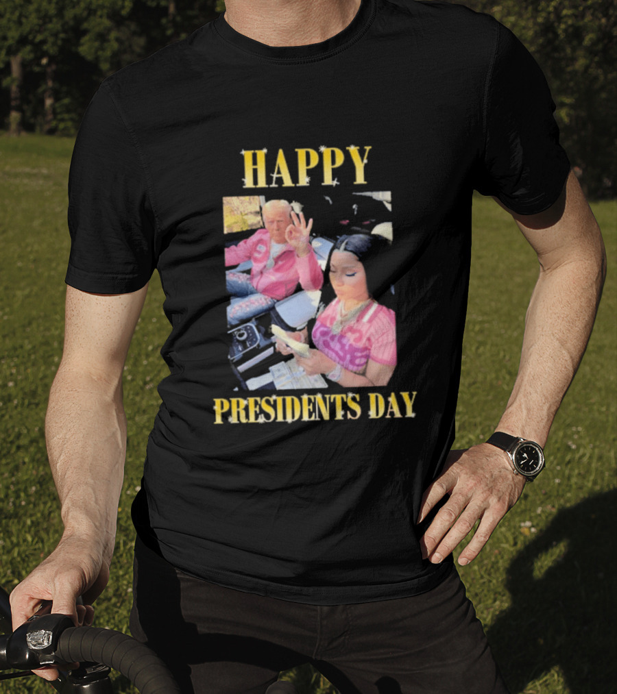 Happy Presidents Day Trump Nicky T-Shirt