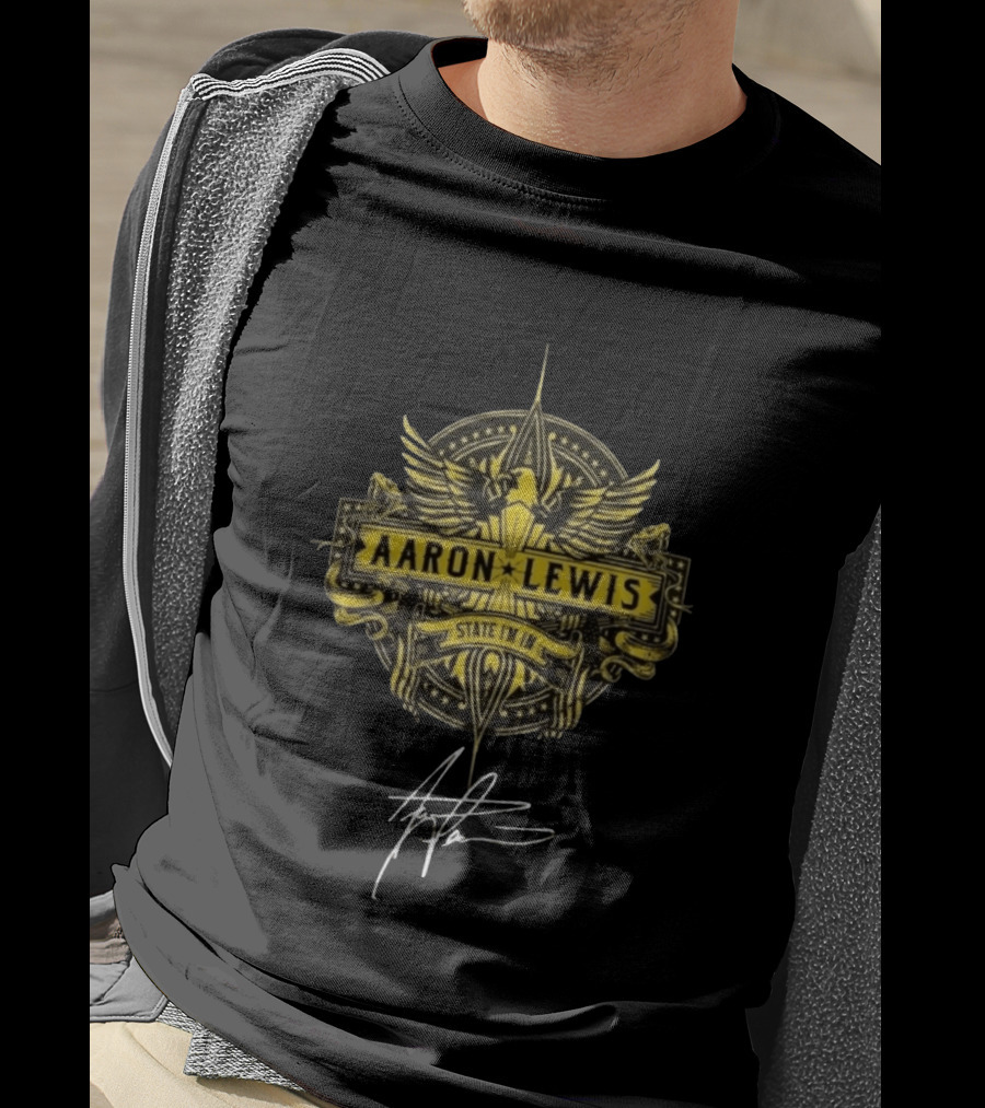 Aaron Lewis State I'm In Tour 2026 Eagle T-Shirt