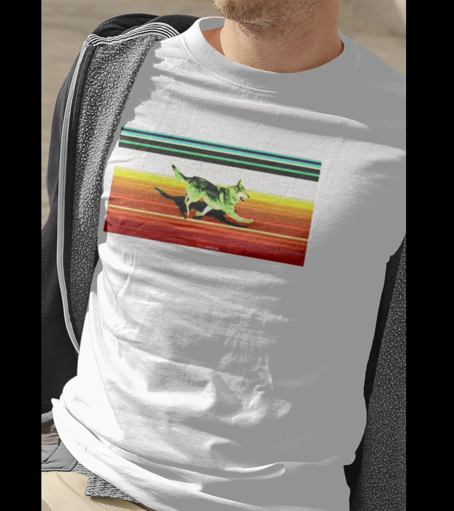 Nazgul The Wolfdog Omega Olympic Finish Stripes T-Shirt