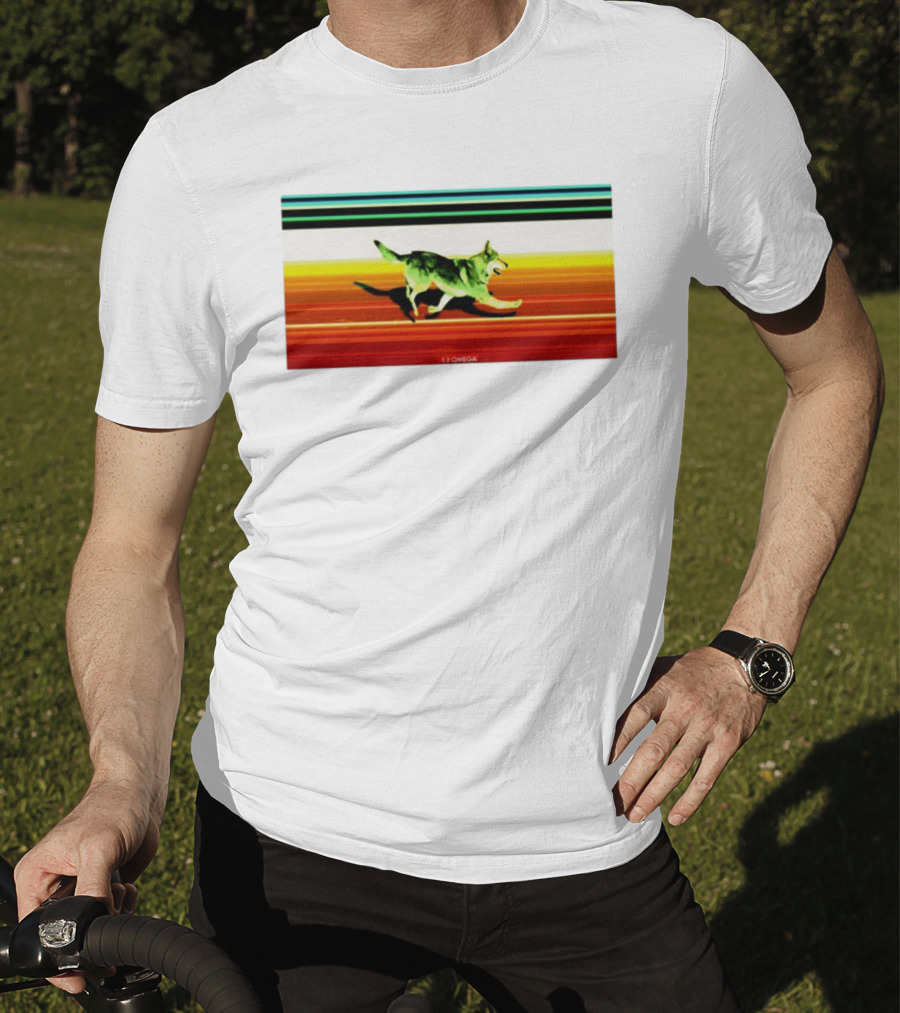 Nazgul The Wolfdog Omega Olympic Finish Stripes T-Shirt