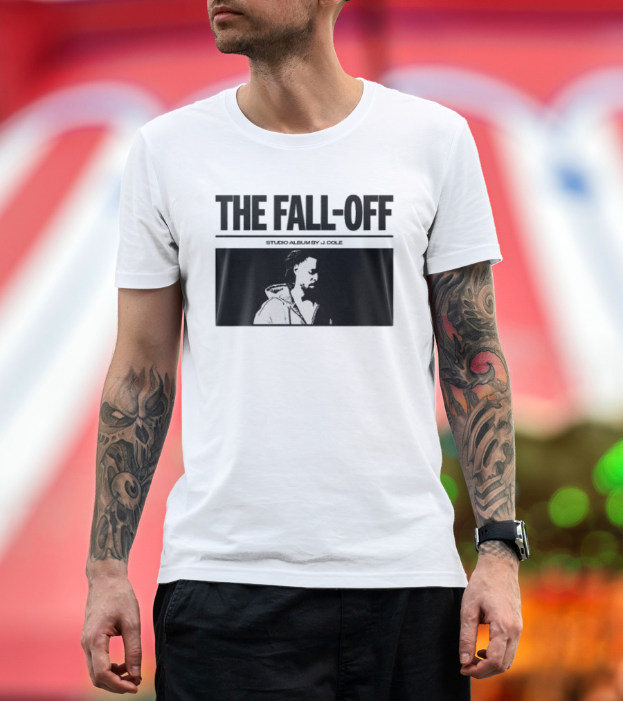 The Fall Off Studio Album J.Cole T-Shirt