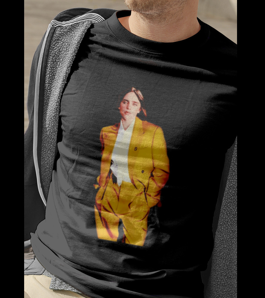 Billie Eilish Yellow Suit Fashion T-Shirt