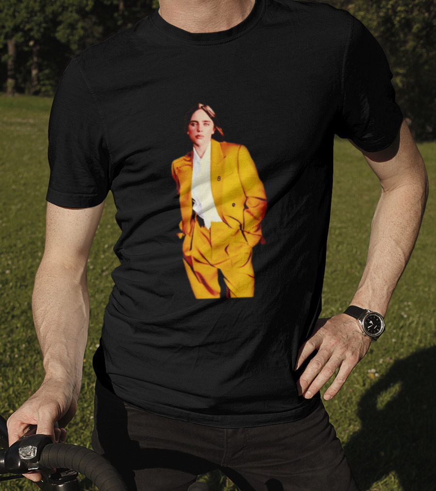 Billie Eilish Yellow Suit Fashion T-Shirt