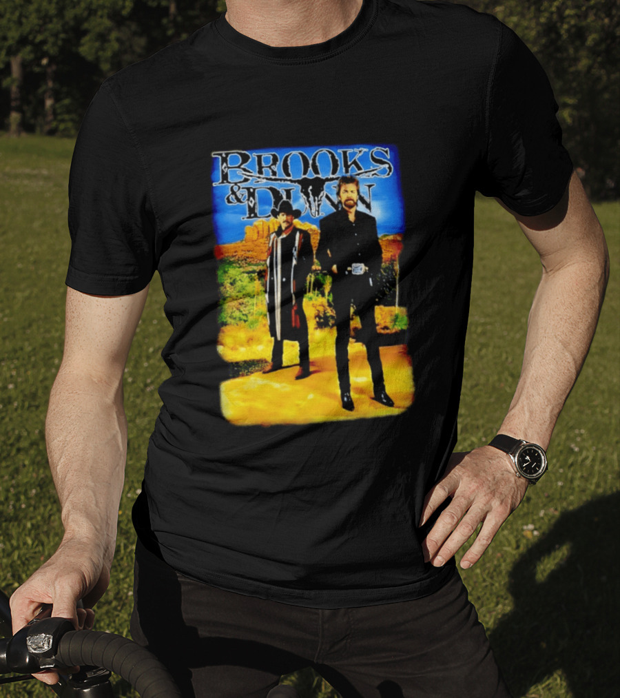 Brooks And Dunn Western Style Desert T-Shirt