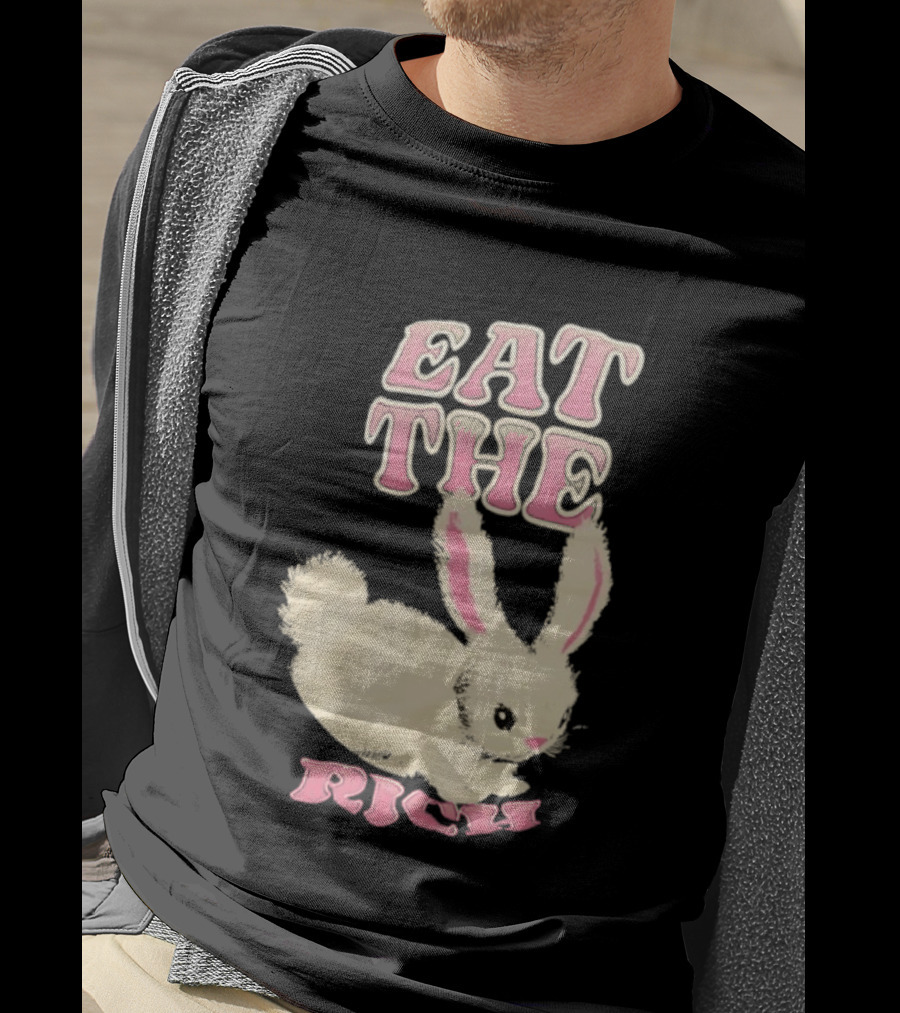 Eat The Rich Bunny T-Shirt