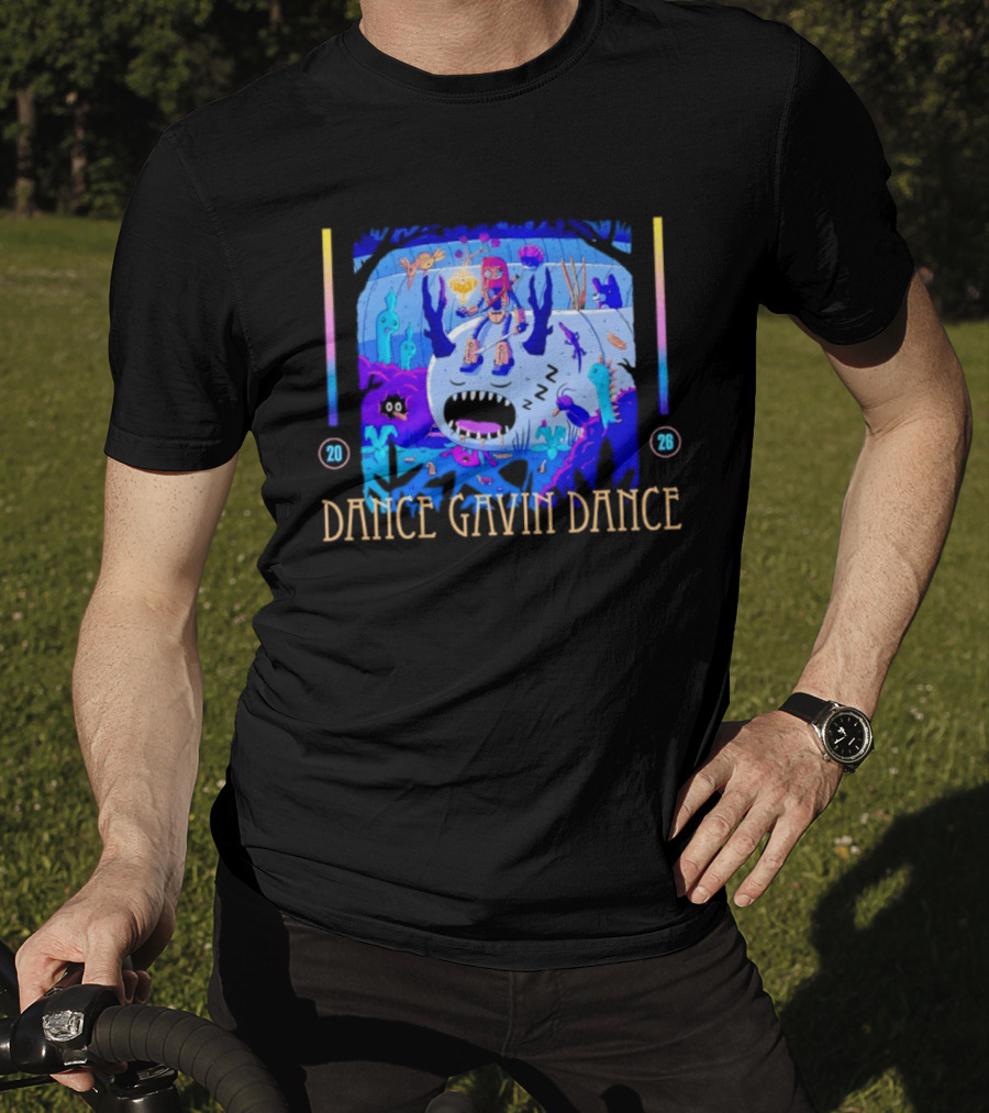 Dance Gavin Dance 2026 Tour Surreal Ocean Adventure T-Shirt