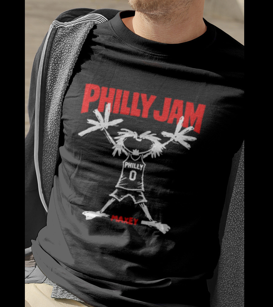 Philly Jam Maxey Stickman Philadelphia Philly 0 T-Shirt