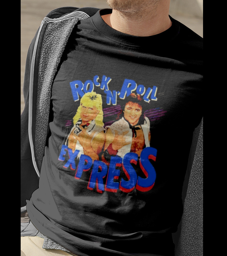 Rock N Roll Express Wrestling Tag Team Legends T-Shirt