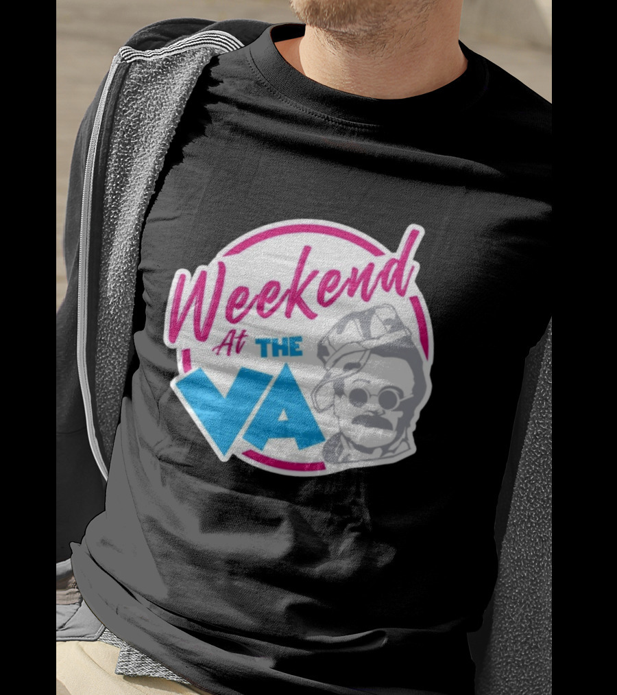 Weekend At The VA Iconic Silhouette Throwback T-Shirt