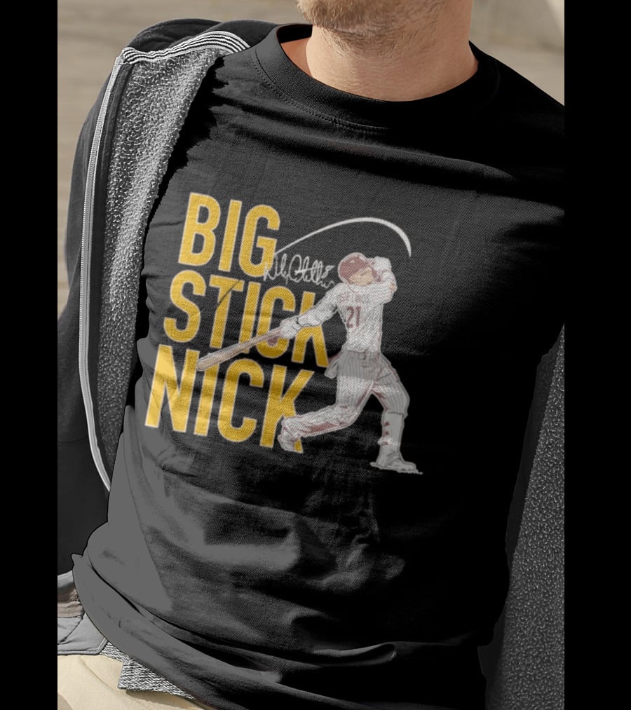 Big Stick Nick Castellanos Padres Baseball T-Shirt