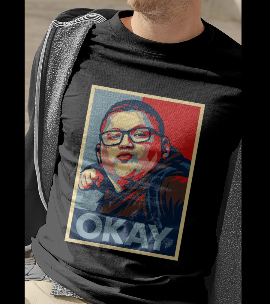 Okay Punch Kid Meme T-Shirt
