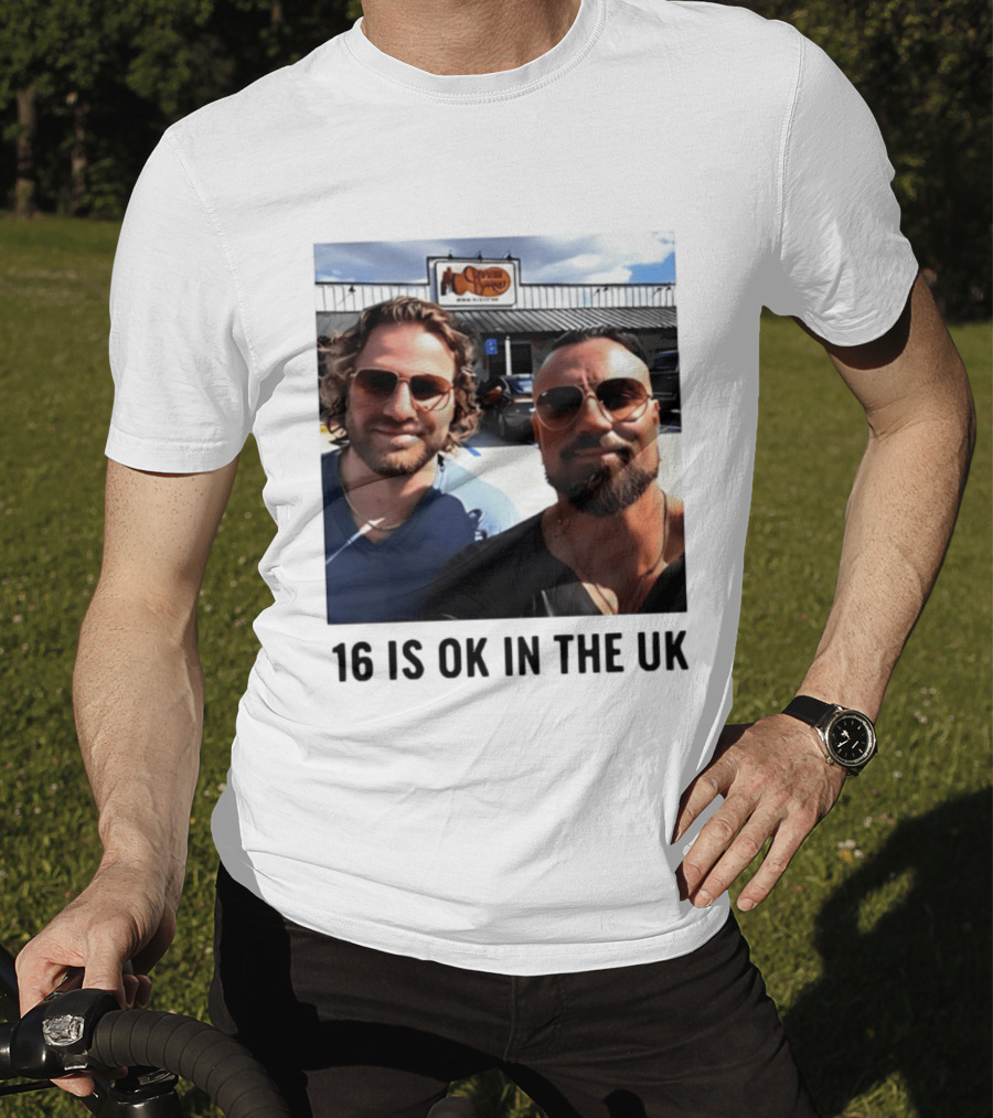 Adam Page Marty Scurll Cracker Barrel 16 Is OK In The UK T-Shirt