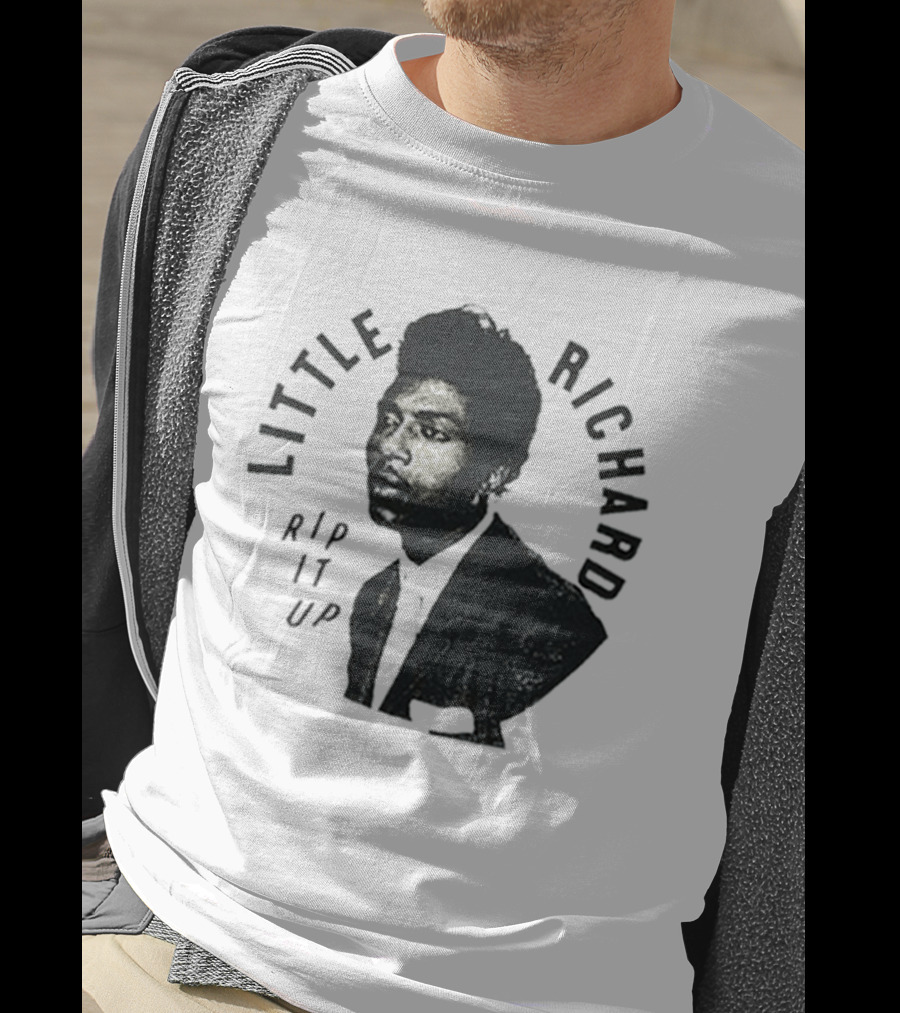 Little Richard Rip It Up Vintage Style Iconic Music T-Shirt