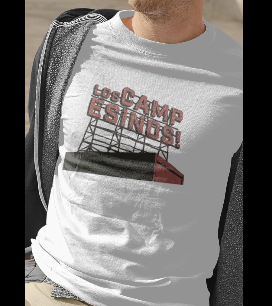 Los Campesinos Retro Marquee Sign T-Shirt
