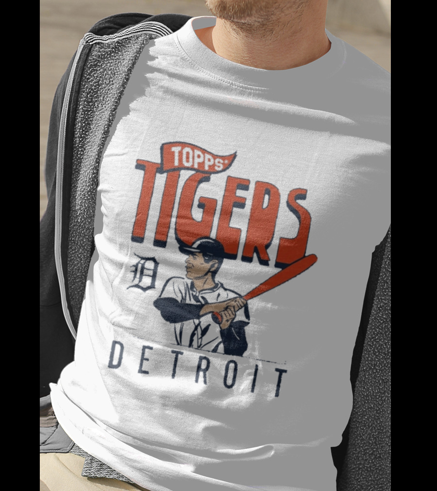 MLB Topps Detroit Tigers Raglan Player T-Shirt