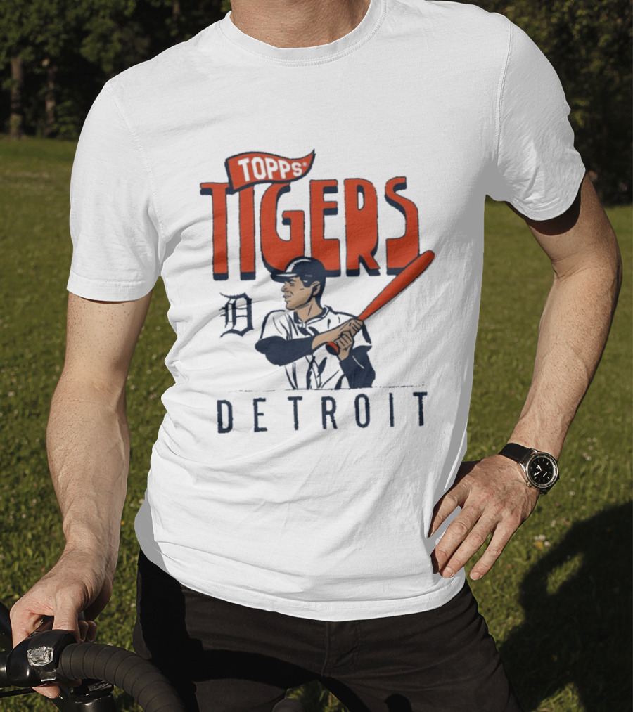 MLB Topps Detroit Tigers Raglan Player T-Shirt