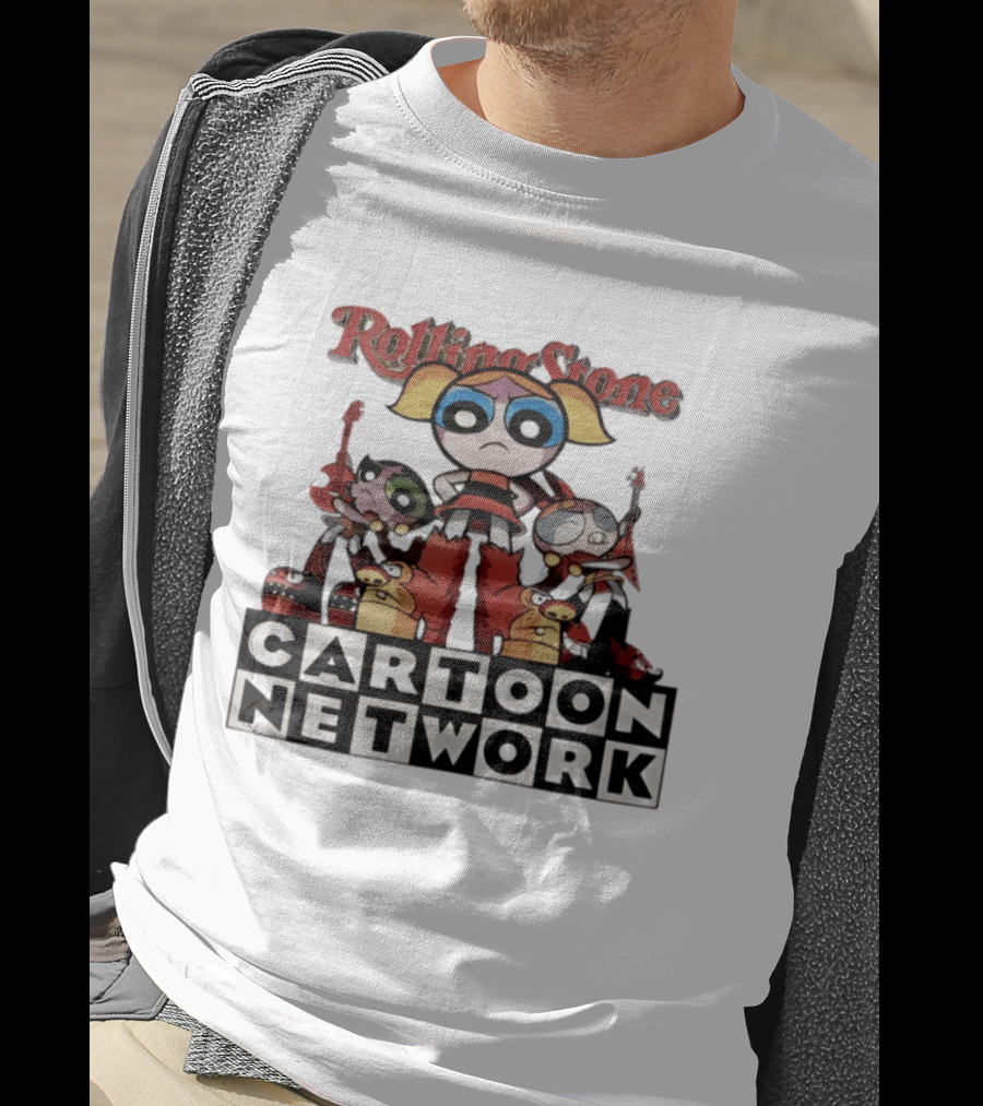 Rolling Stone Powerpuff Girls Cartoon Network T-Shirt