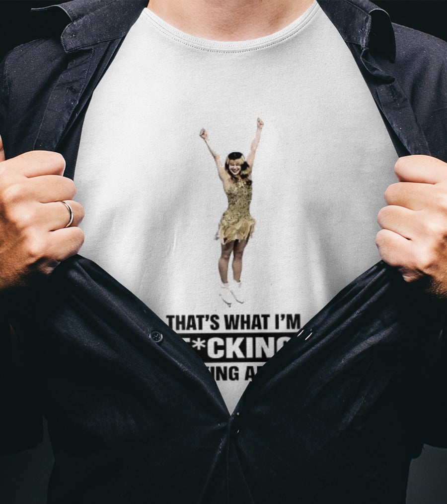 Alysa Liu That's What I'm F*cking Talking About Olympic Gold T-Shirt