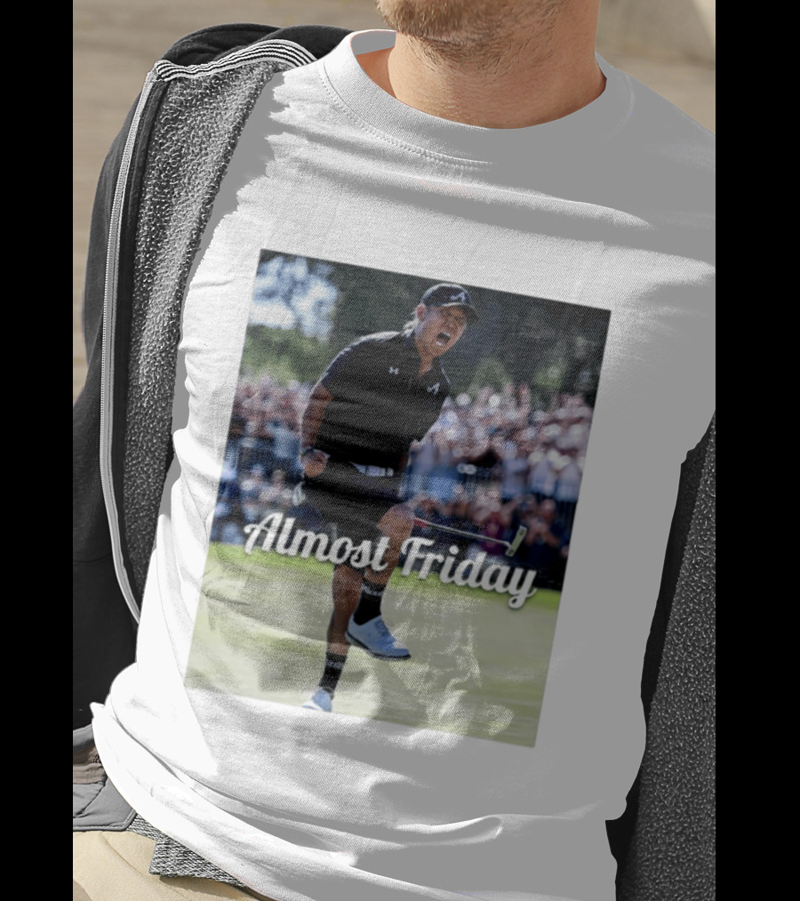 Anthony Kim Almost Friday Golf Comeback Celebration Moment T-Shirt