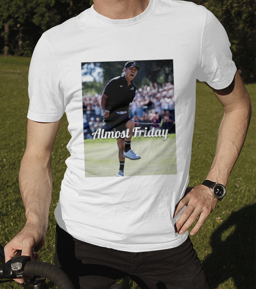 Anthony Kim Almost Friday Golf Comeback Celebration Moment T-Shirt