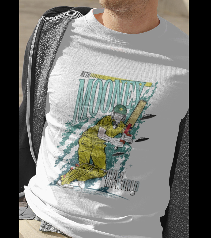 Beth Mooney Out Of This World Cricket T-Shirt