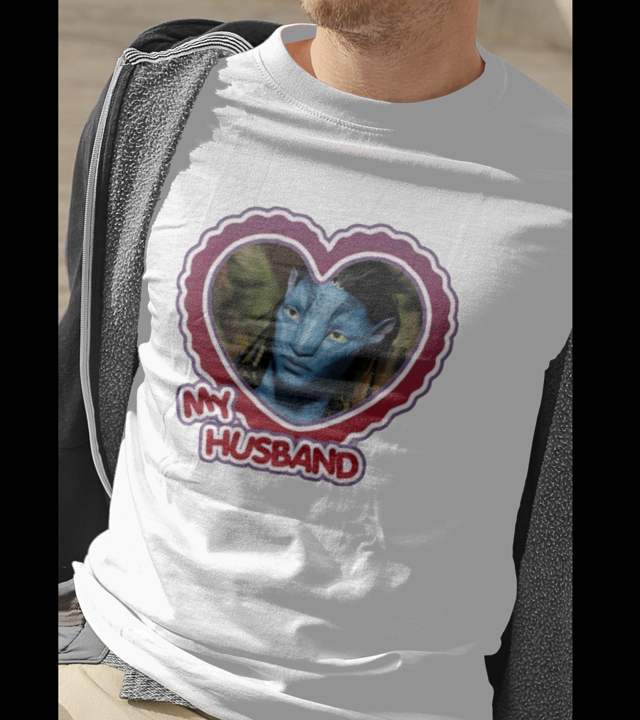 Jake Sully My Husband Avatar Heart Fan Favorite T-Shirt