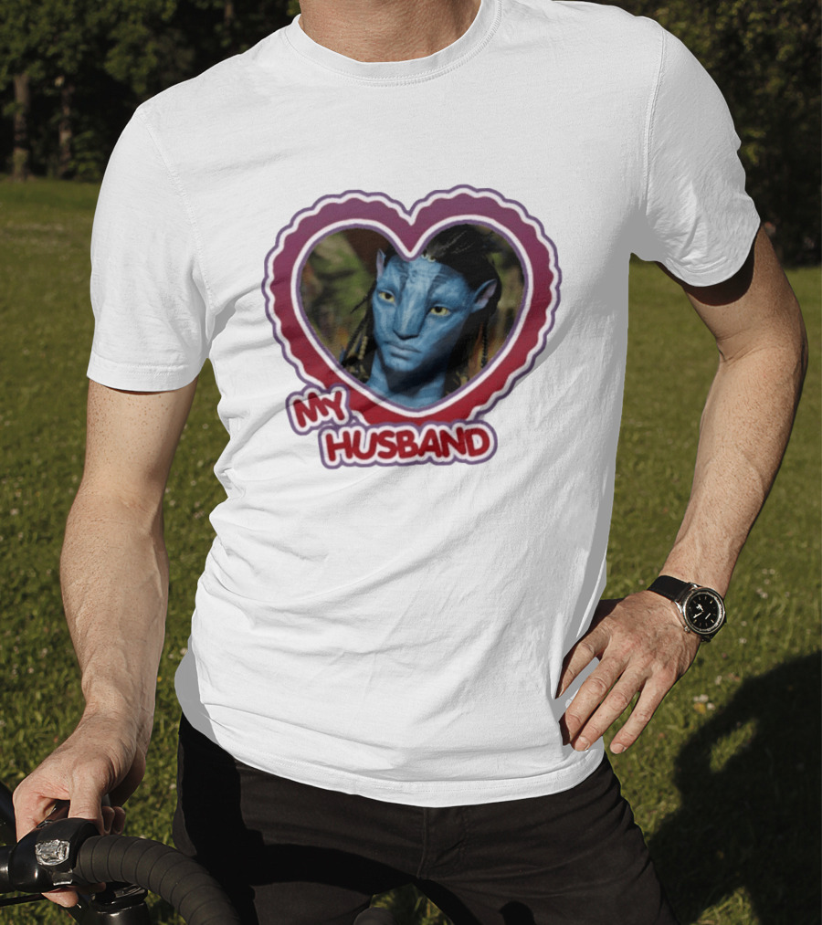 Jake Sully My Husband Avatar Heart Fan Favorite T-Shirt