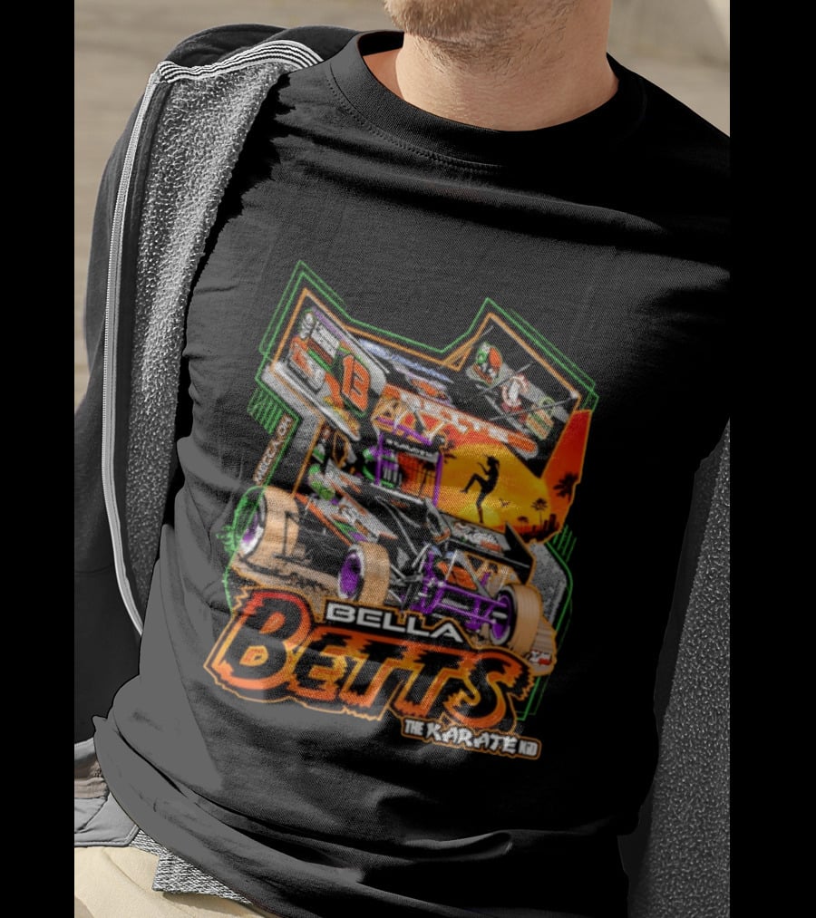 Bella Betts Karate Kid Racing 2026 Season Launch 13 McCreery Competition T-Shirt