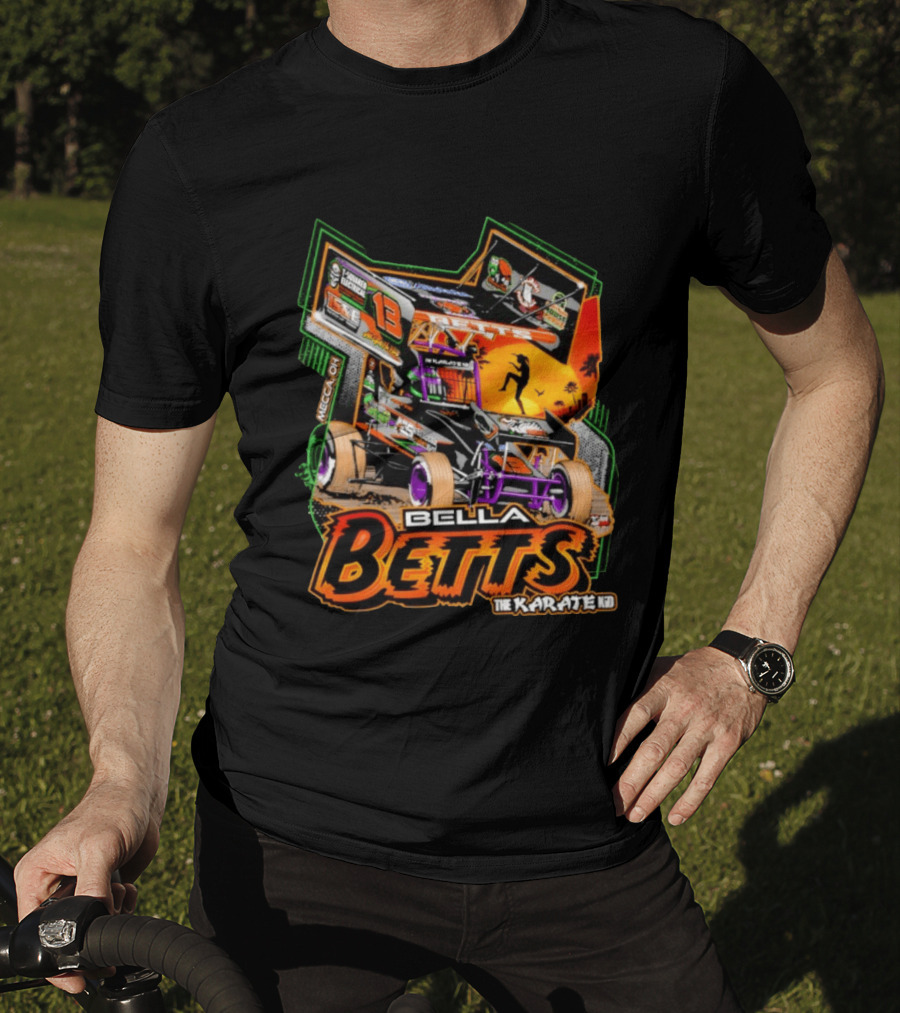 Bella Betts Karate Kid Racing 2026 Season Launch 13 McCreery Competition T-Shirt