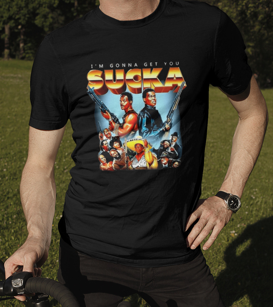 I'm Gonna Git You Sucka 1988 Movie Satirical Comedy T-Shirt