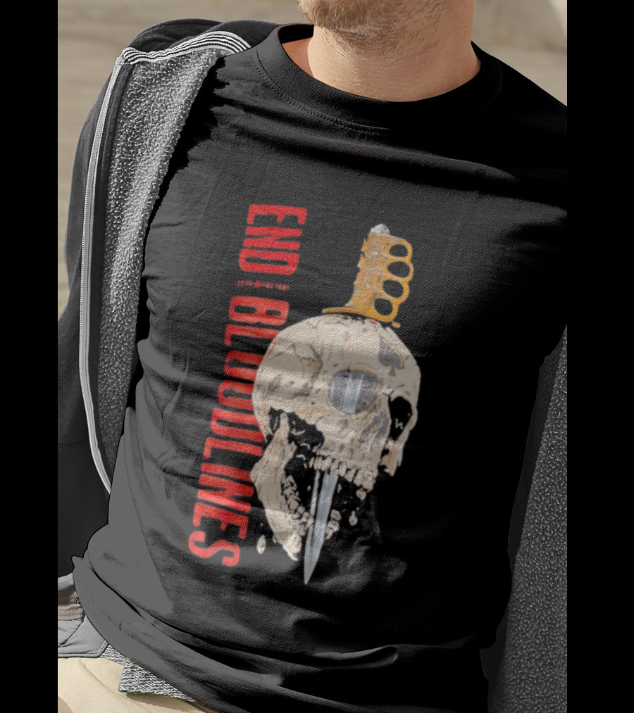 End Bloodlines Skull Dagger T-Shirt