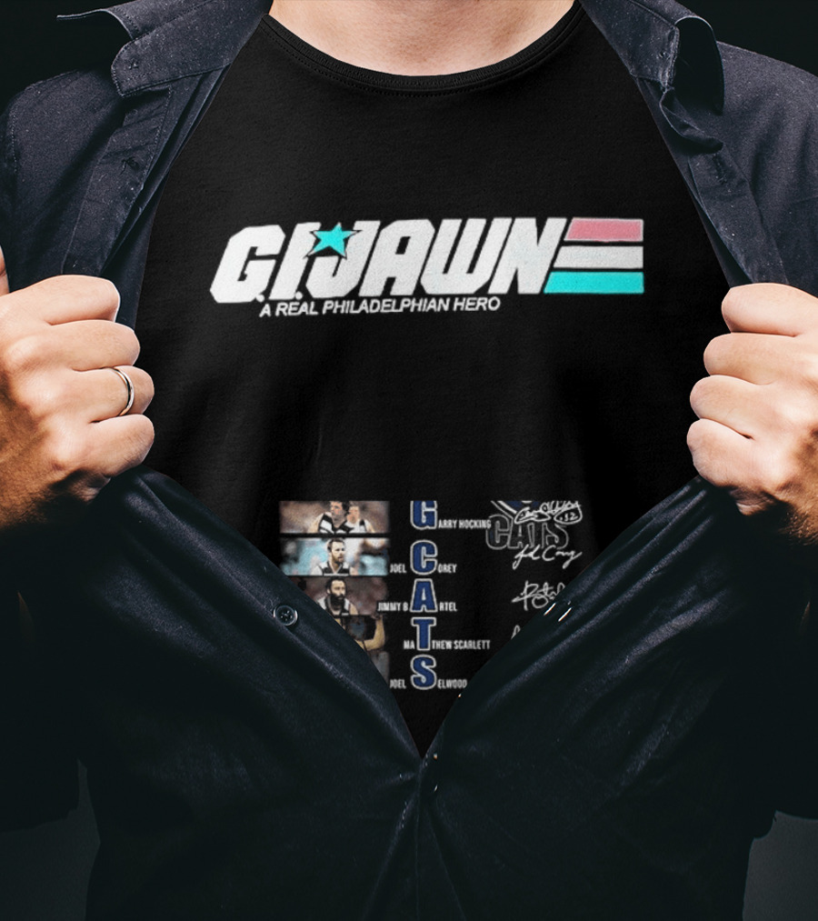 GI Jawn A Real Philadelphia Hero Parody HCATS T-Shirt