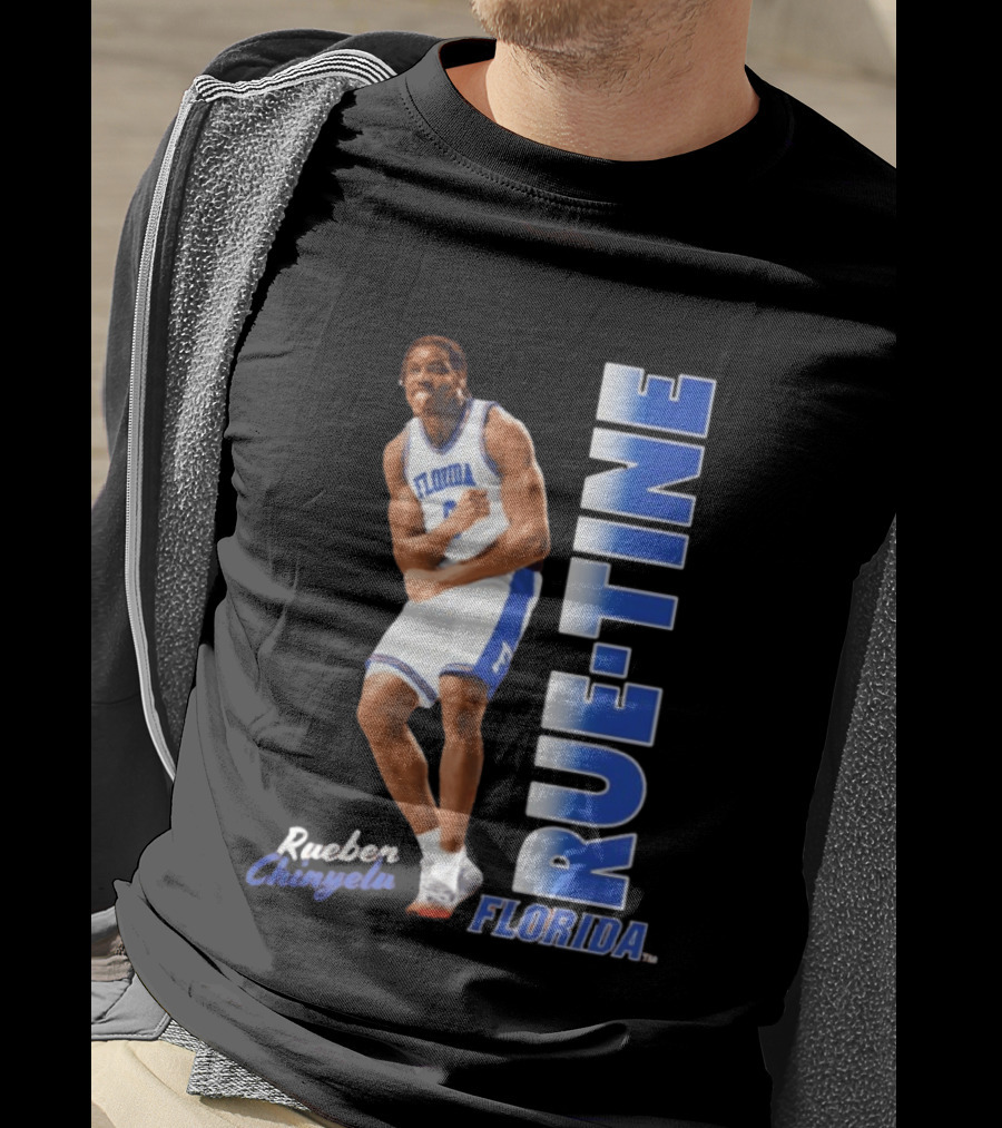 Rueben Chinyelu Florida Gators Rue Tine Basketball T-Shirt