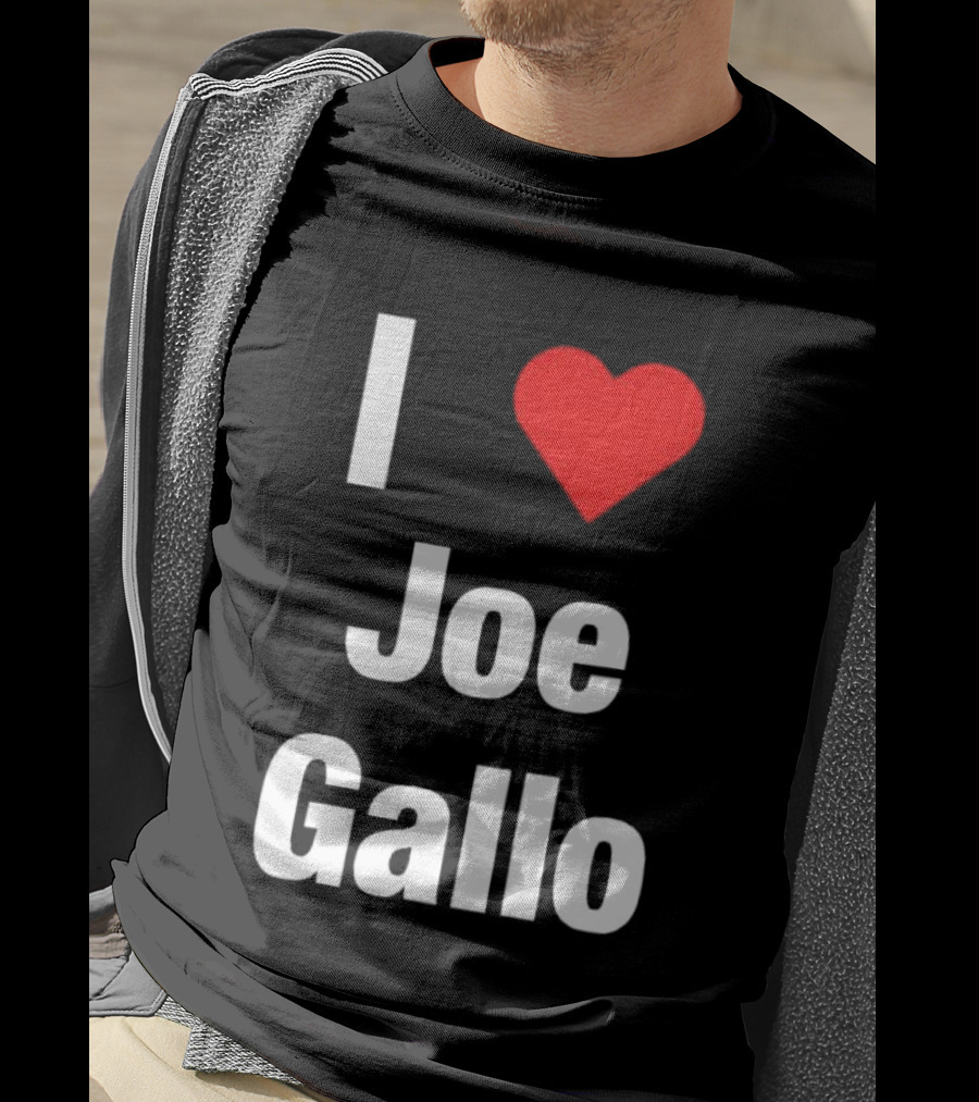 I Love Joe Gallo Merrimack Warriors Basketball T-Shirt