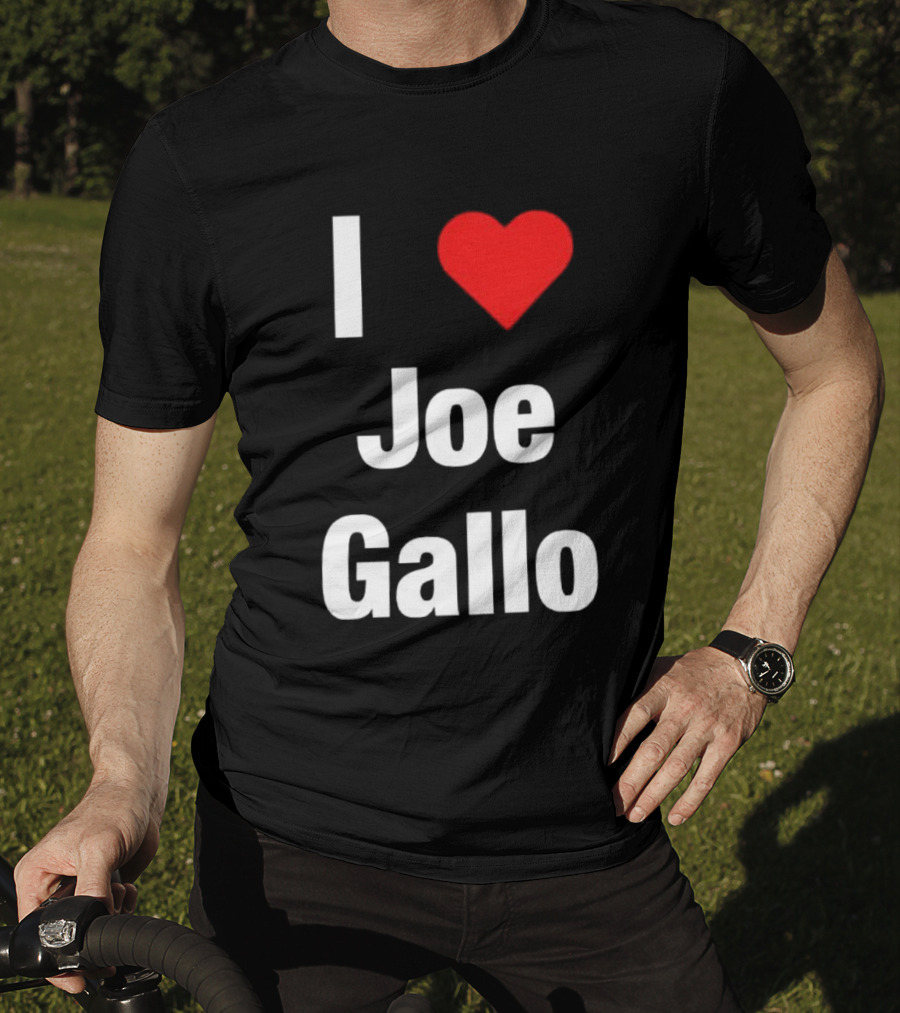 I Love Joe Gallo Merrimack Warriors Basketball T-Shirt
