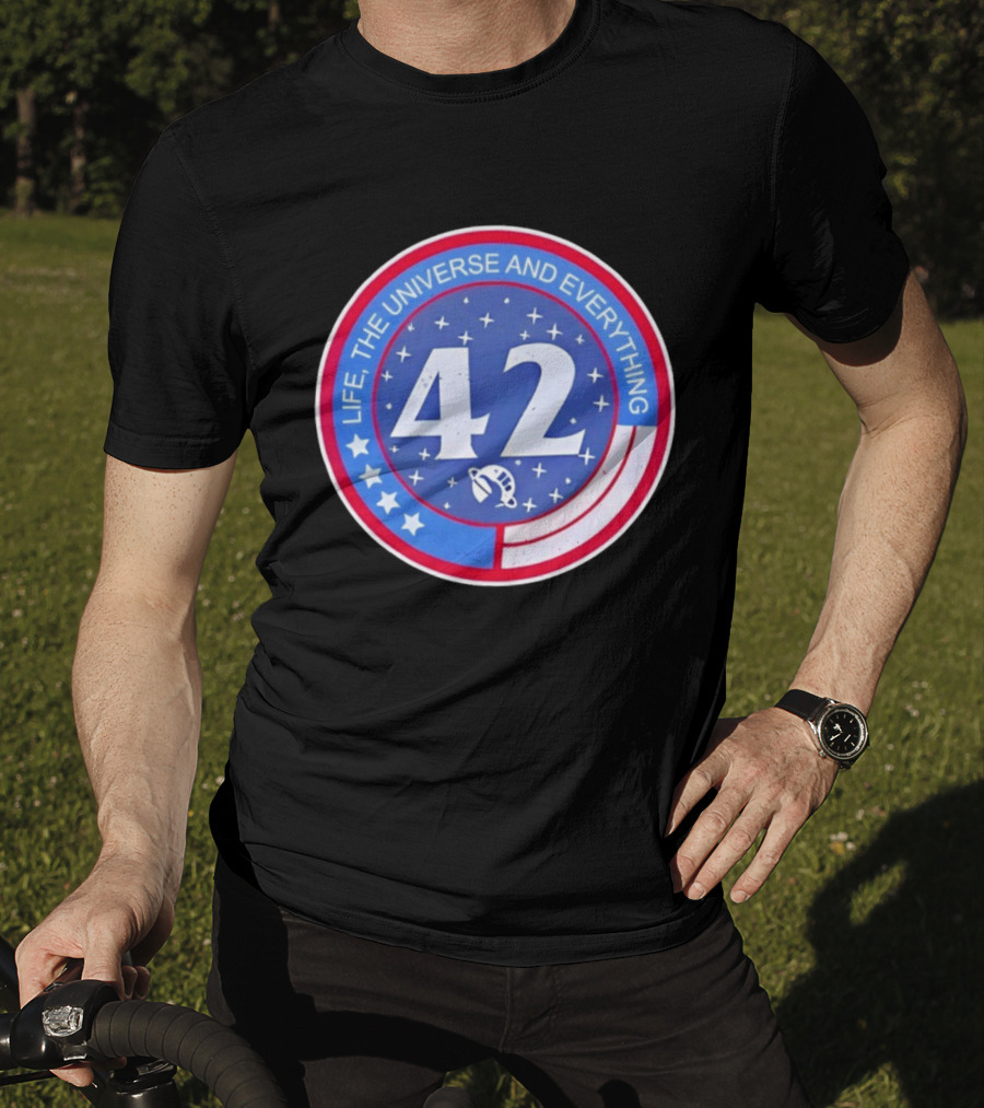 Life The Universe And Everything 42 Hitchhiker's Guide To The Galaxy T-Shirt