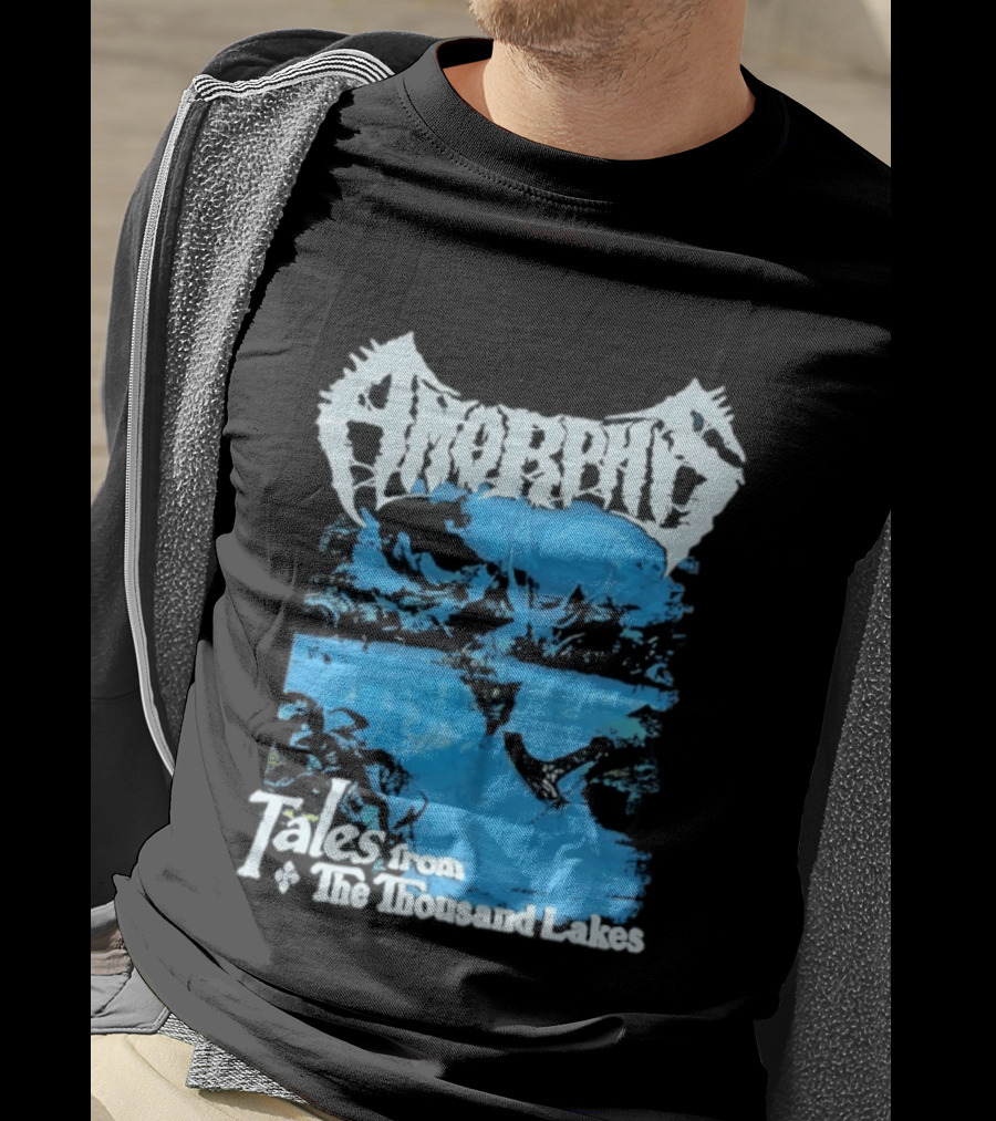 Amorphis Tales From The Thousand Lakes Scenic Landscape T-Shirt