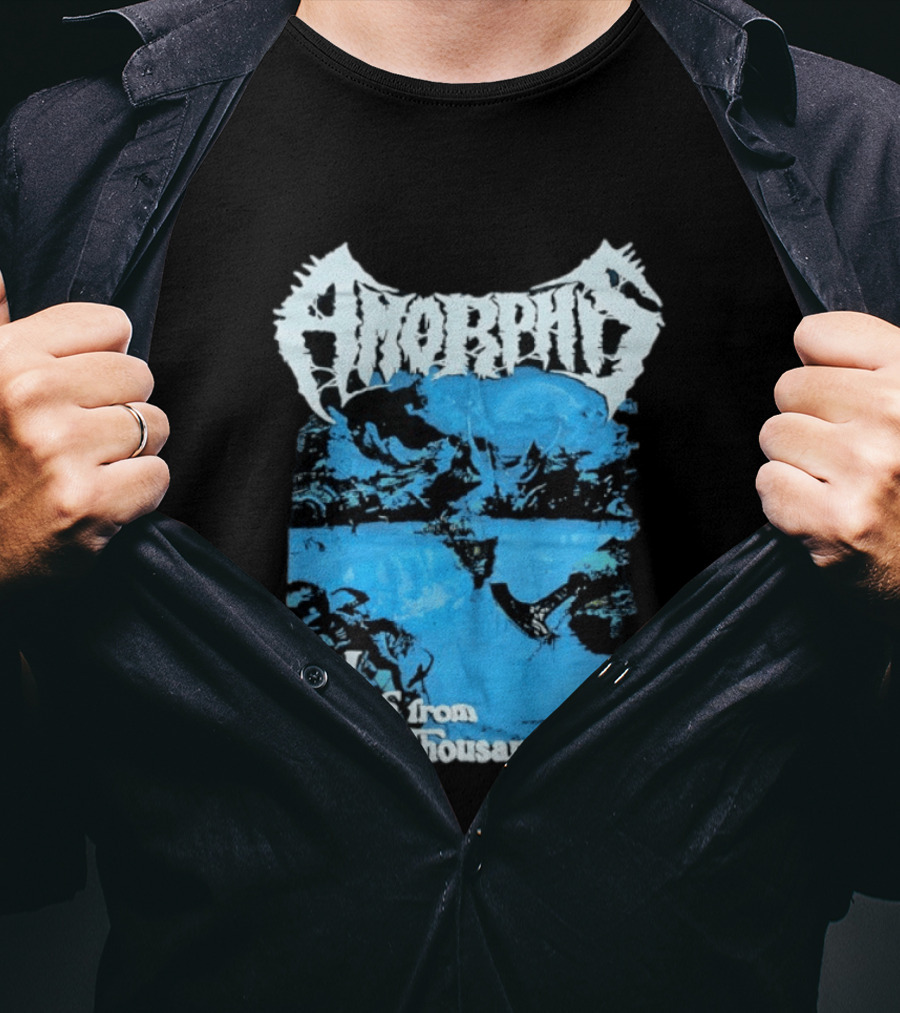 Amorphis Tales From The Thousand Lakes Scenic Landscape T-Shirt