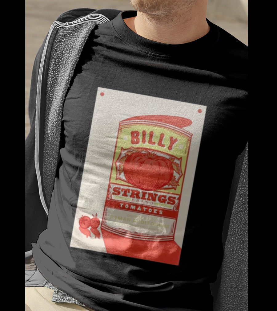 Billy Strings Hand Picked Tomatoes Ryman Auditorium February 22 2026 Nashville T-Shirt