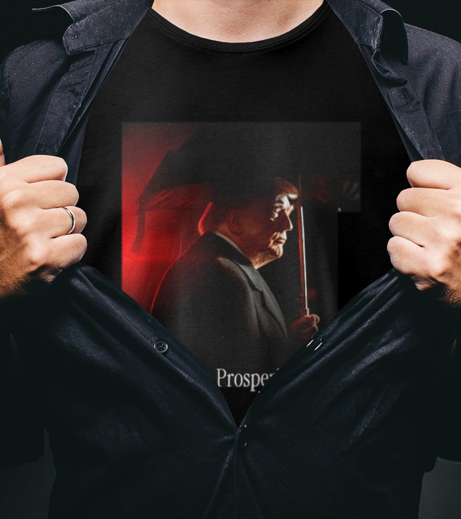 American Prosperity First President Trump Patriot Image T-Shirt